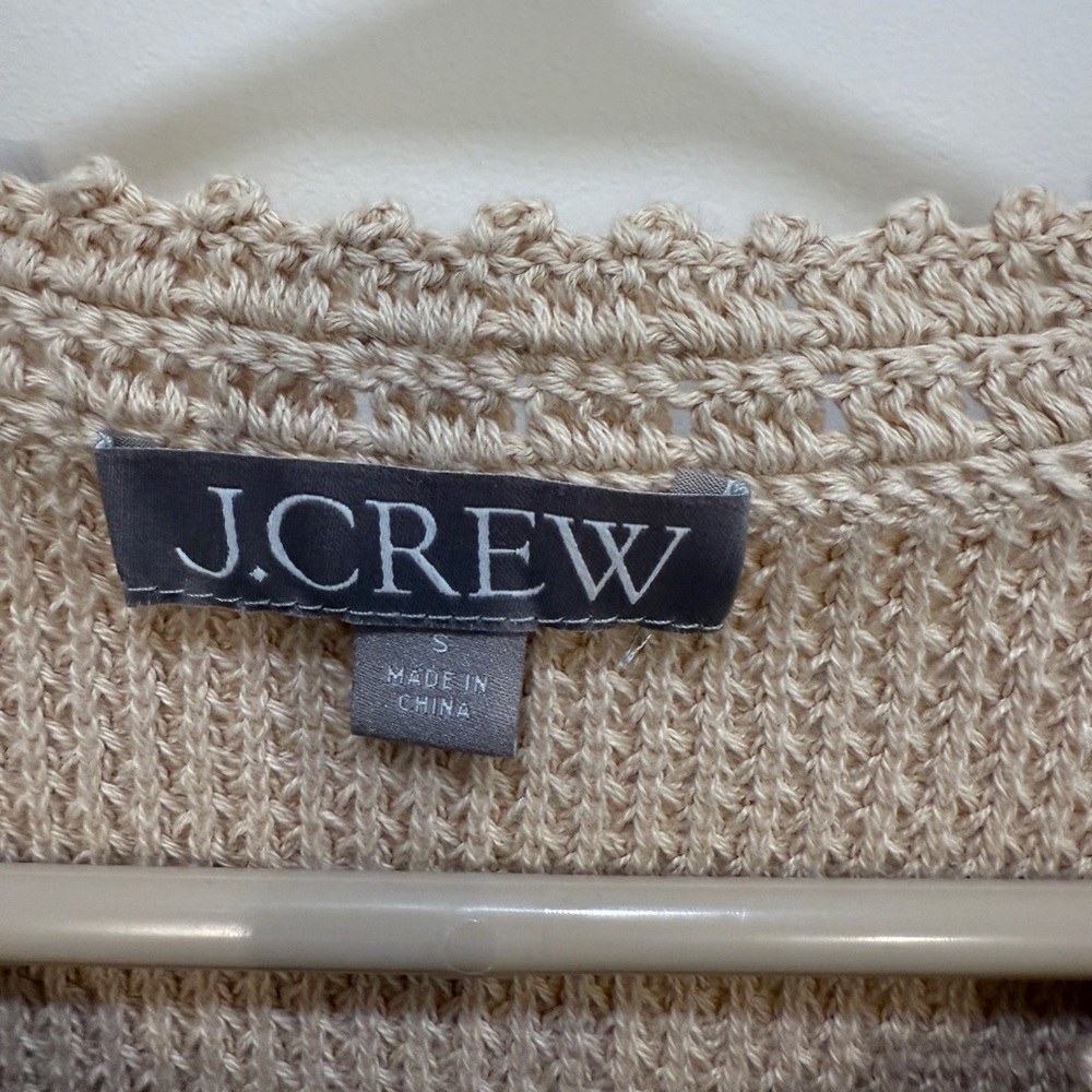 J. Crew Cream Knit Sweater - Picture 3 of 7